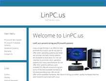 Tablet Screenshot of linpc.us